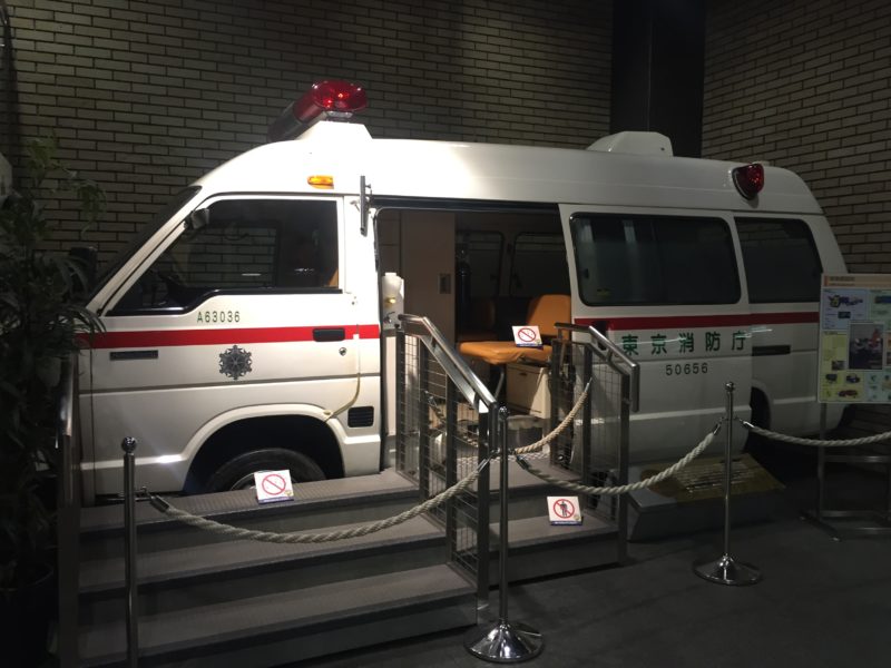 消防博物館の救急車